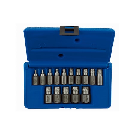 Hanson 15 Piece Hex Head  Multi Spline Extractor Set 53228